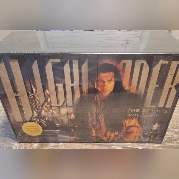 Highlander Box Set (VHS, 1995) Highlander The Series Volume V - NEW SEALED - Picture 1 of 8